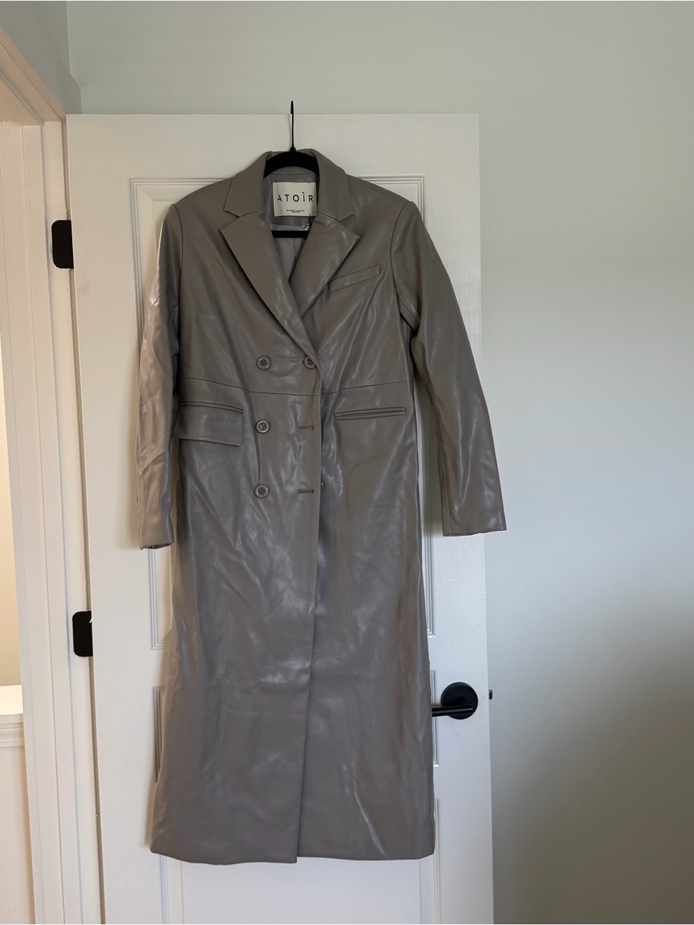 NWT Atoir Leather Long Coat